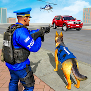 Download Police Dog Gangster Crime Chase: Police Dog Games 1.7 Apk for android