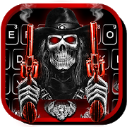 Download Skull Fire Gun Wallpapers Keyboard Background 3.2.A Apk for android Apk