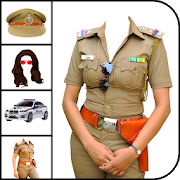 Women Police Suit Photo Editor 1.0.32