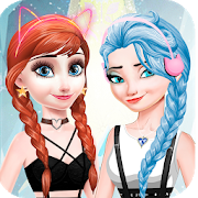 Download ❄️ Modern Sisters Dress Up Makeup 4.4 and up Apk for android