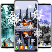 Download Snow Live Wallpaper ❄️ White Winter HD Wallpapers 6.7.8 Apk for android Apk