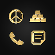 Download Solid Gold - Icon Pack 3.3.0 Apk for android Apk