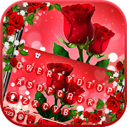 Download Love Red Rose Keyboard Theme 1.0 Apk for android Apk