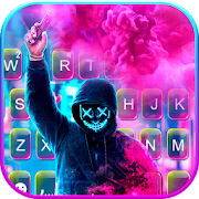 Download Smoke Purge Mask Keyboard Theme 1.0 Apk for android Apk