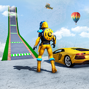 Download Superhero Car Games: Mega Ramp Car Stunts Racing 1.0.25 Apk for android