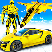 Download Airplane Jet Robot Transform Robot Shooting Games 2.6 Apk for android