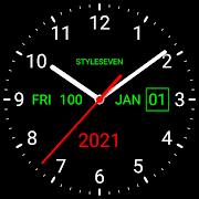 Download Analog Clock Live Wallpaper-7 4.33 Apk for android