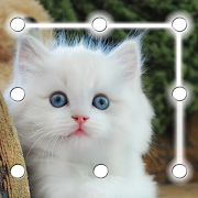 Download Kitty Cat Pattern Lock Screen 12.1 Apk for android