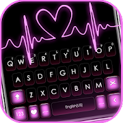 Pink RGB Heart Keyboard Theme 3.0