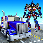 Download Police Truck Robot Superhero Transform Robot War 5.0 and up Apk for android