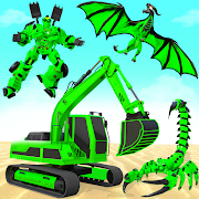 Download Scorpion Robot Sand Excavator Robot Car Game 4.0.7 Apk for android