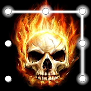 Download Skull Pattern Lock Screen 12.1 Apk for android