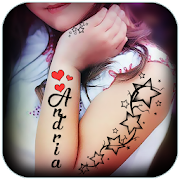 Download Tattoo my Photo: Name tattoo design Maker app 2021 1.0.21 Apk for android