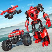 Flying Robot Monster Truck Battle 2019 1.9