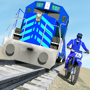 Download Bike vs. Train – Top Speed Train Race Challenge 4.1 and up Apk for android