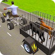 Download Pet Dog ATV Trolley Cargo Transport 0.02 Apk for android