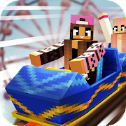 Download Roller Coaster Craft: Blocky Building & RCT Games Apk for android Apk