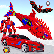 Download Shark Robot Car Transform Game 52 Apk for android