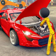 Stickman Car Garage Shop 2.7