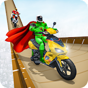 Download Superhero Bike Scooter Stunts 2.0.3 Apk for android