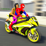 Superhero Bike Taxi Games Ride 1.5