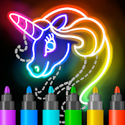 Download Learn to Draw Glow Cartoon 1.0.19 Apk for android