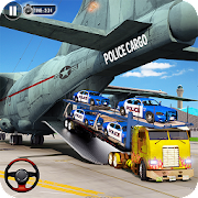 Download Police Car Transport Plane Sim 2.0.0 Apk for android