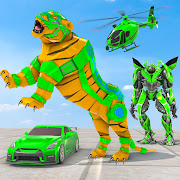 Download Tiger Transform Robot Car Game 1.1 Apk for android