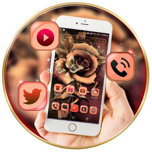 Download Artistic Rose Launcher Theme 4.3 Apk for android