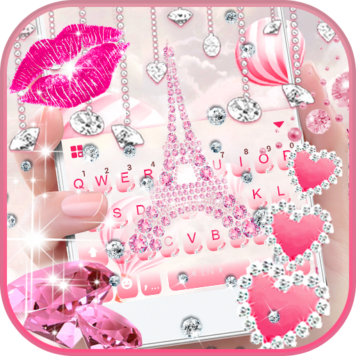 Download Pink Diamond Paris Themes 7.3.0_0420 Apk for android