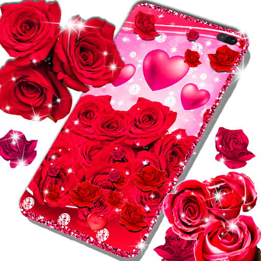 Red rose live wallpaper 20.5