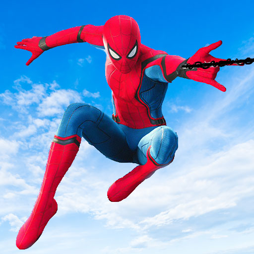 Download Spider Rope Hero Man Gangster Crime City Battle 1.17 Apk for android