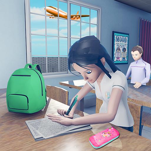 Download Virtual High School Girl Game- School Simulator 3D 1.0.7 Apk for android