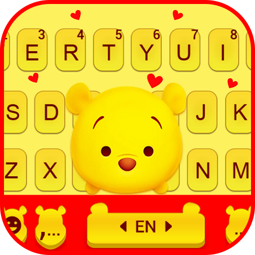 Yellow Bear Keyboard Theme 7.3.0_0428