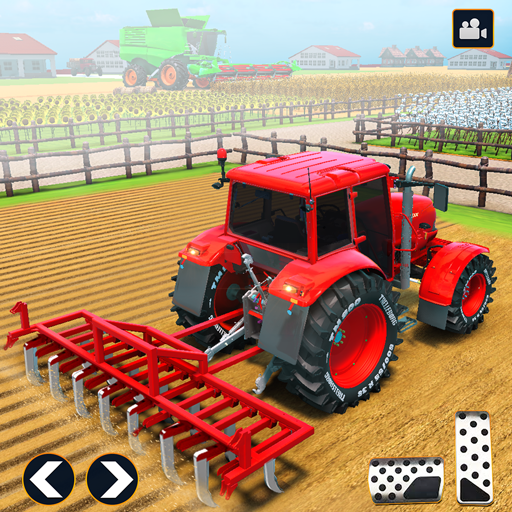 Download Big Tractor Farming Games 2.4 Apk for android