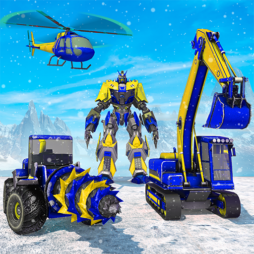 Heavy Excavator Robot Game 2.26