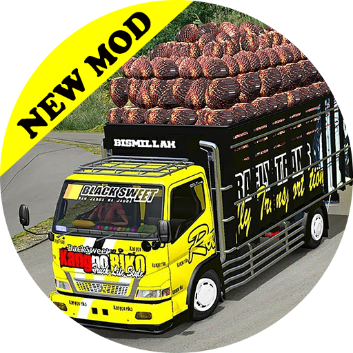 Download Truk Dump Bos Sawit Mod BUSSID 1.0 Apk for android