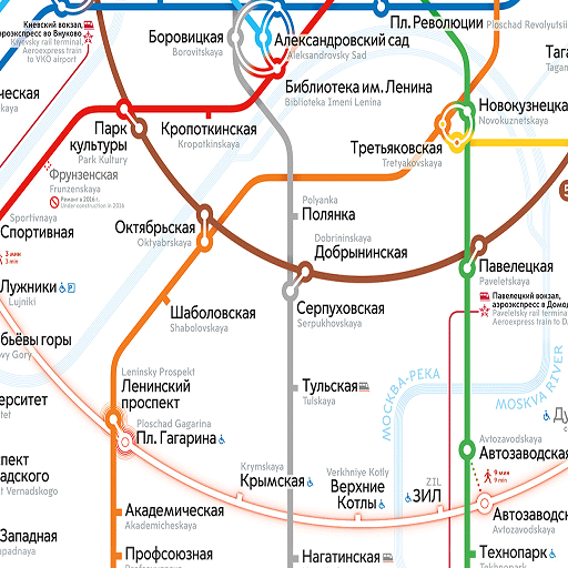 Download Carte Metro MOSCOW Map 1.5 Apk for android