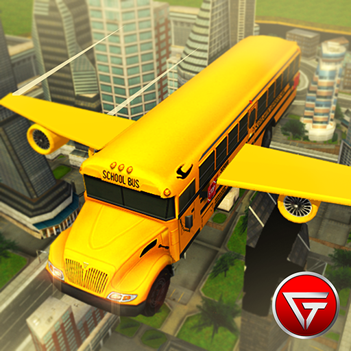 Download Flying School City Bus Sim 3D 1.1.7 Apk for android