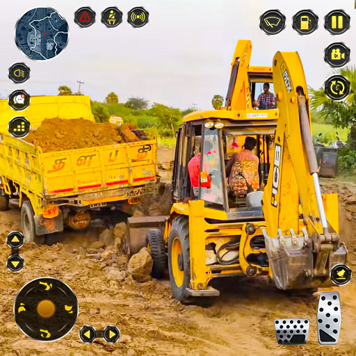 JCB Sand Excavator Truck Games 1.1