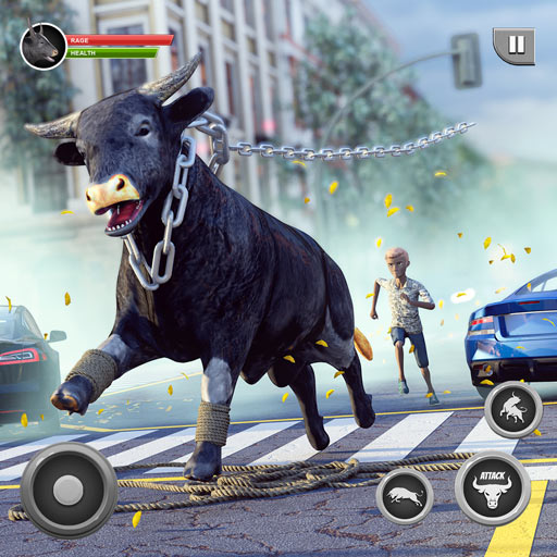 Wild Bull Attack Vache Jeux 3D 1.0.7