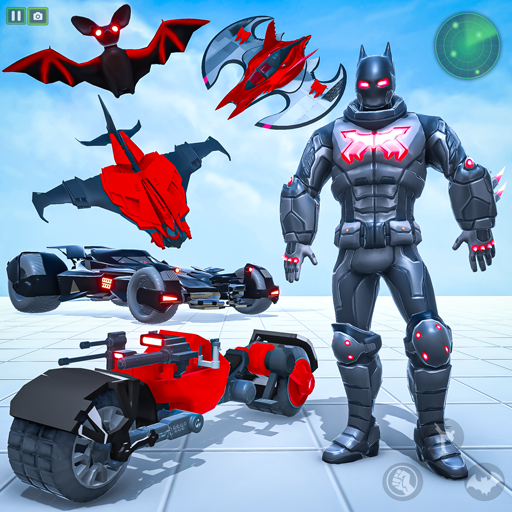 Download Bat Hero Man Game : Robot Game 1.3 Apk for android Apk