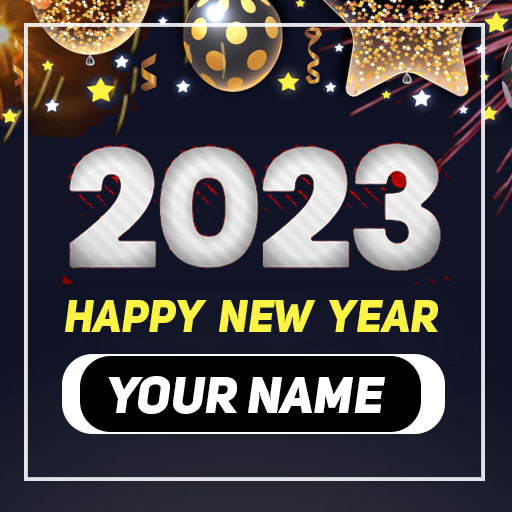 Download Happy New Year Name DP 2023 4.0 Apk for android