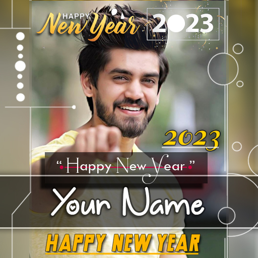 Download New Year Name DP Maker 2023 4.0 Apk for android