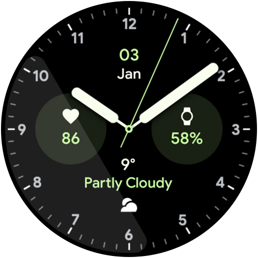 Download Awf Analog PRO: Watch face  Apk for android