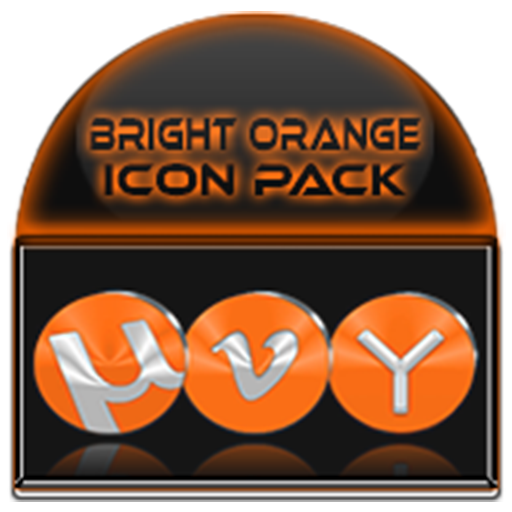 Download Bright Orange Icon Pack 7.5 Apk for android