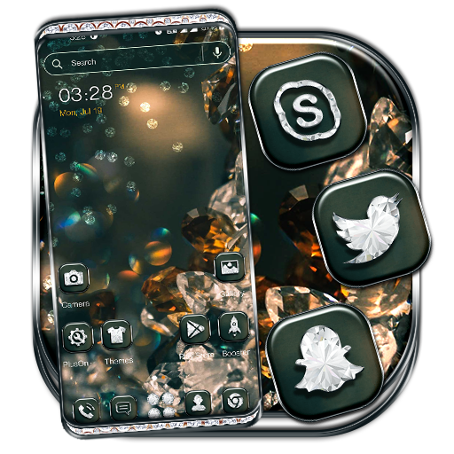 Download Diamond Launcher Theme 1.3 Apk for android