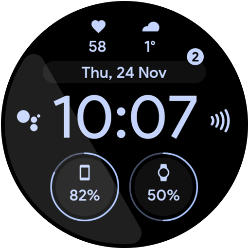 Download Pixel OLED: Watch face  Apk for android