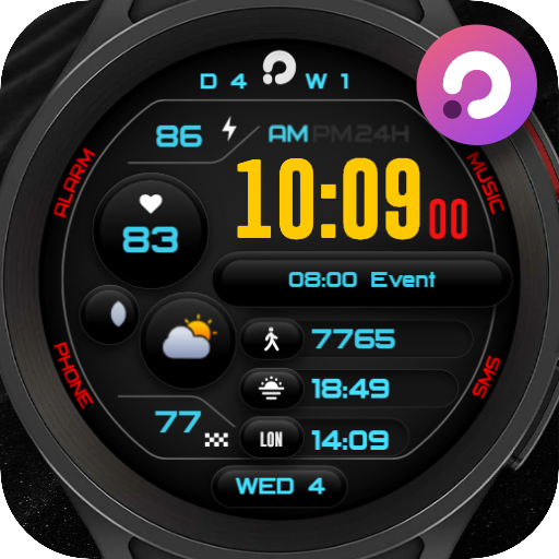 Download PRIME 011 Digital Watch Face 1.0.1 Apk for android