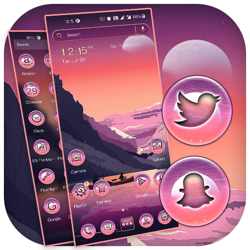 Download Sunrise Drawing Theme 1.3 Apk for android